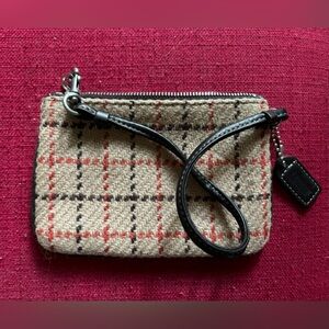 Vintage Coach Fall Wristlet